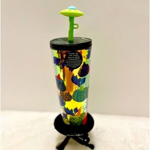 Starbucks Halloween 2024 UFO Glow in the‎ Dark Venti 30oz Tumbler w/UFO Stopper
